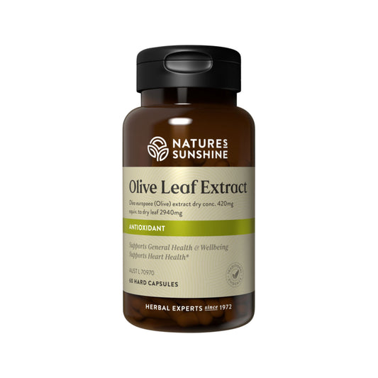 Natures Sunshine Olive Leaf Extract 2.94g 60c